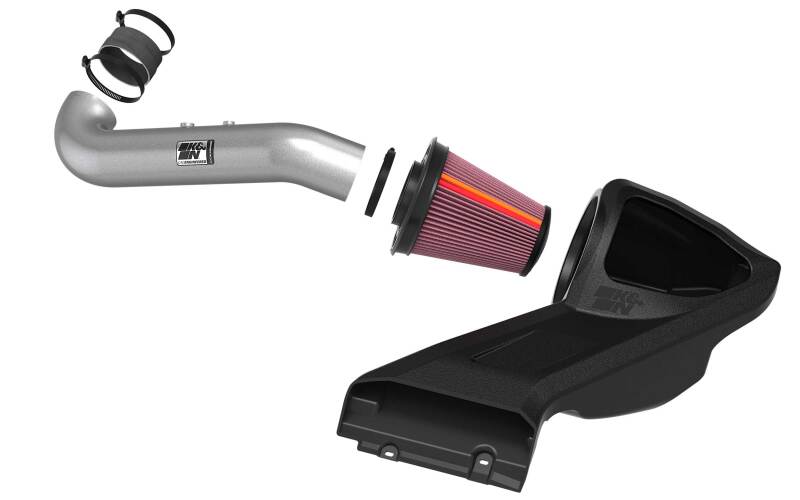 Ford F-150 Performance Air Intake - K&N Engineering - NextGen Aluminum - `16-`20